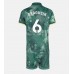 Maillot de foot Tottenham Hotspur Radu Dragusin #6 Troisième vêtements enfant 2024-25 Manches Courtes (+ pantalon court)